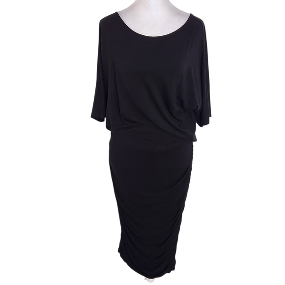 Boston Proper Dresses & Skirts - Boston Proper Black Knit Dolman Sleeve Dress Size Small